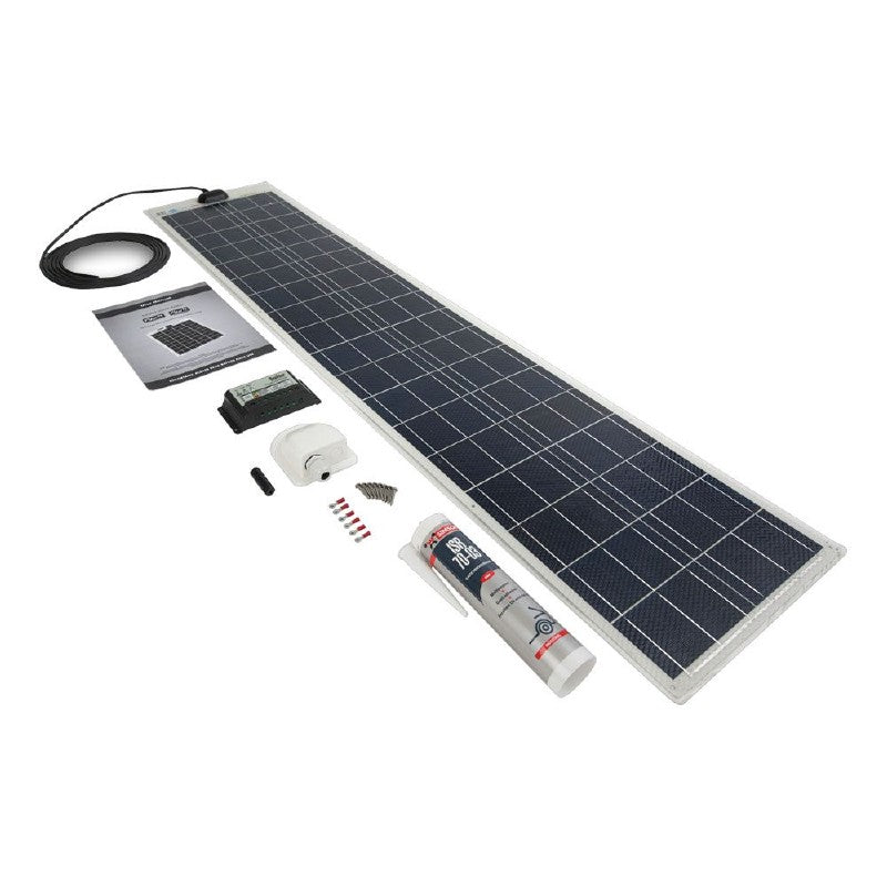 Solar Technology 60w Flexi Solar Panel and Deck Mount Kit