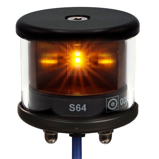 K2W LED Towing Yellow Stern Light 2nm - Standard