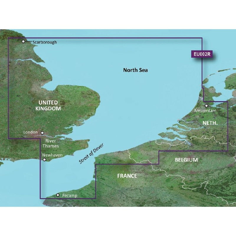 Garmin BlueChart G3 Regular Area - HXEU002R S/E England-Belux Inland Waters