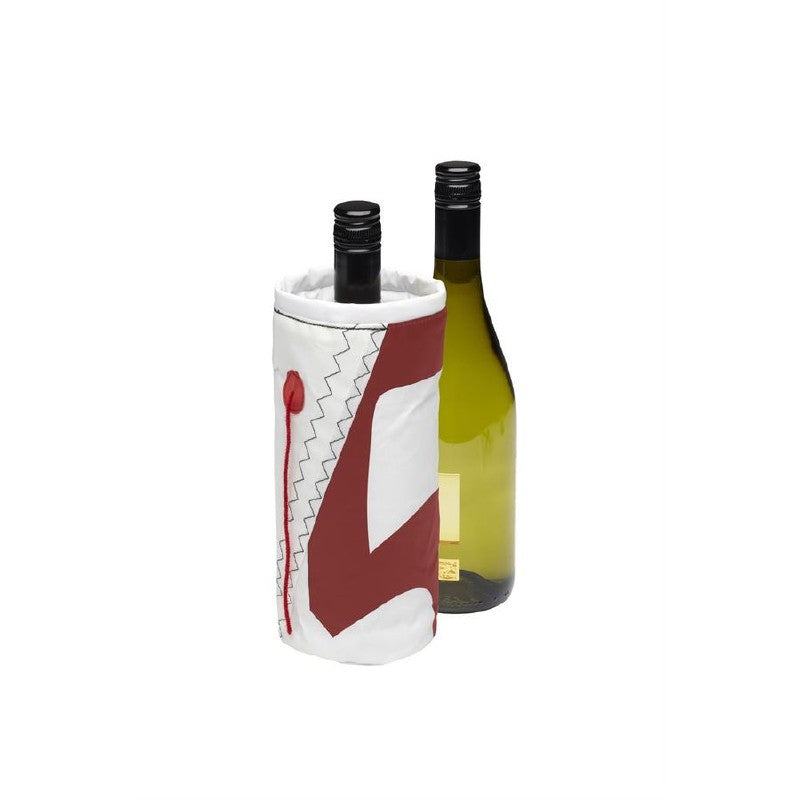 Meridian Zero Sailcloth Wine Cooler Red