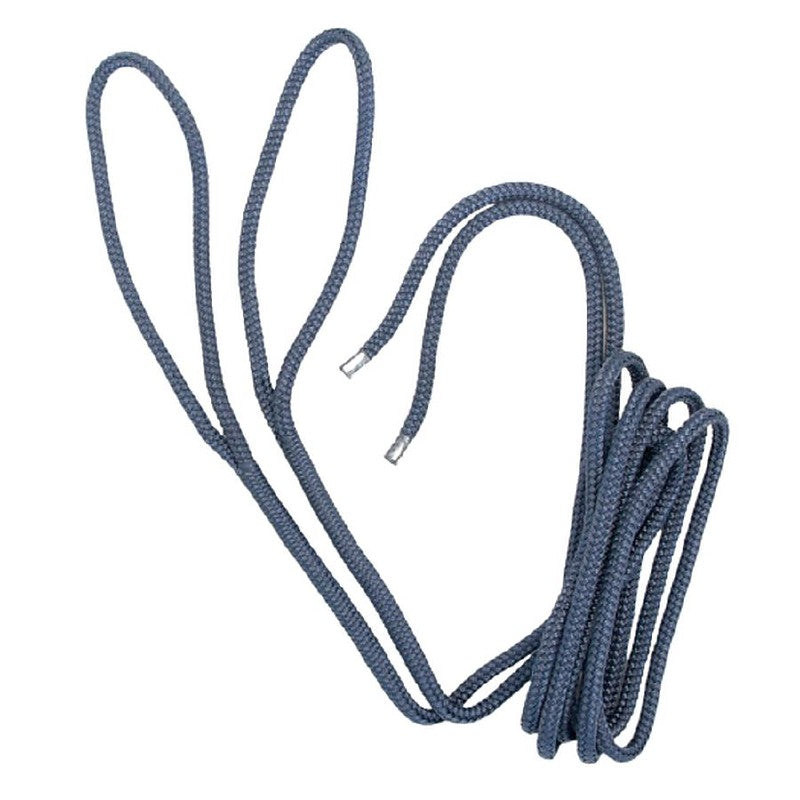 Meridian Zero Fender Line Rope Double Braided Polyester 8mm x 1.8m Navy - Pair