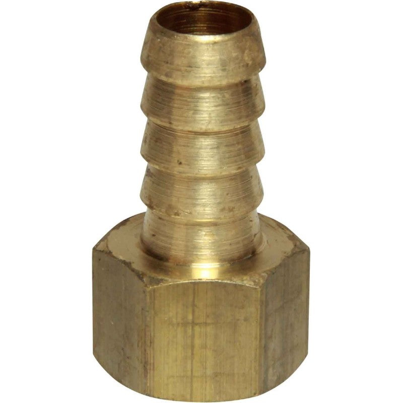 Aquafax 3/8 inch BSP Brass Hose Connector for 12mm ID Hose