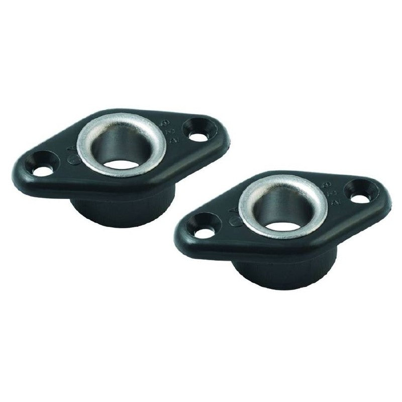 Allen AL-4239 Stainless Steel Lined Through 11mm Deck Bush with Flange - Pack 2