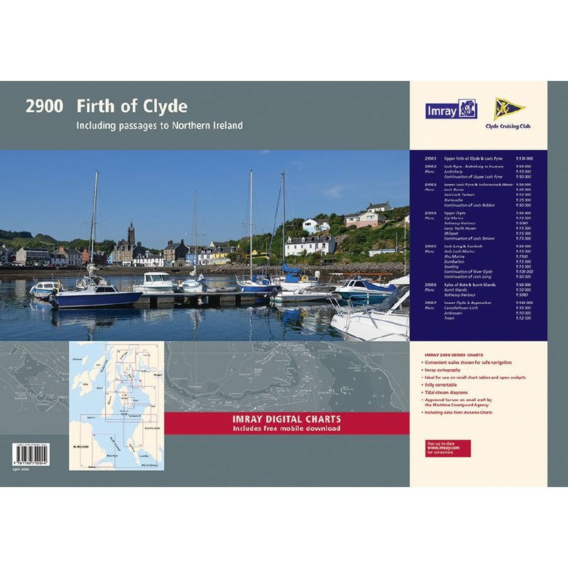 Imray 2900 Firth of Clyde Chart Pack