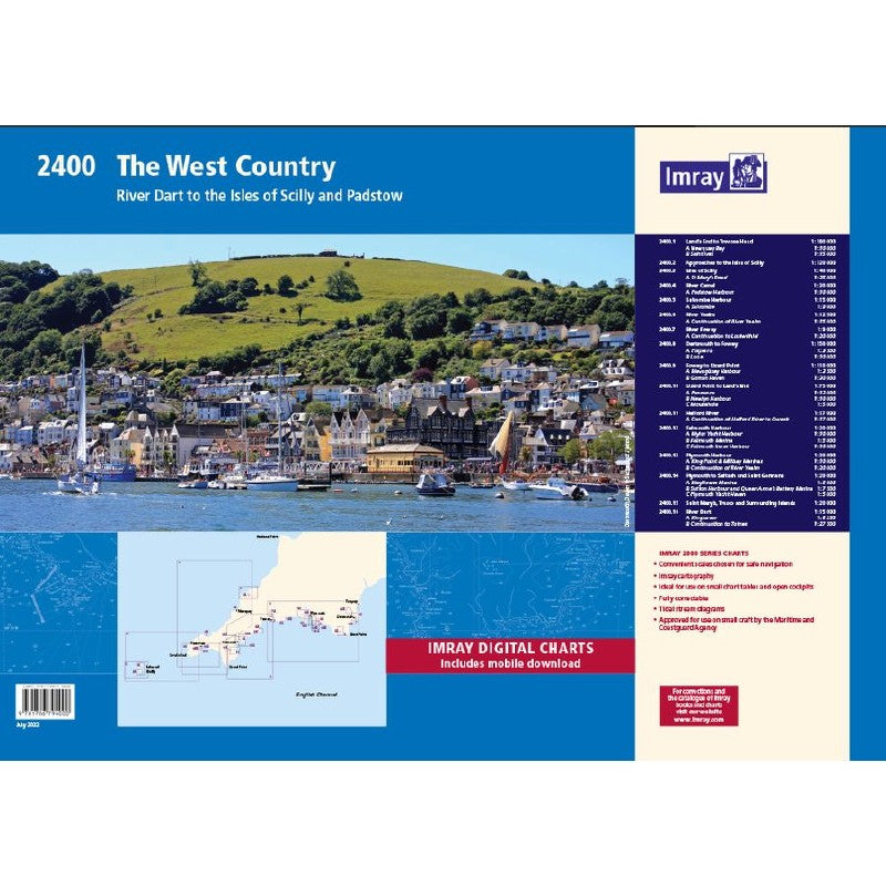 Imray 2400 West Country Chart Pack