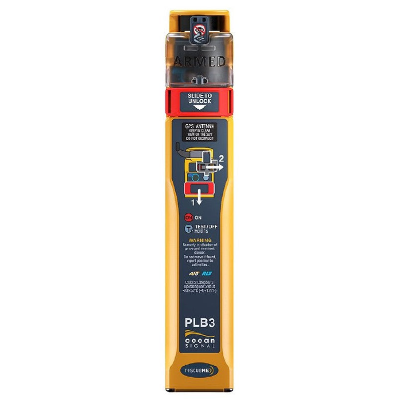 Ocean Signal RescueME PLB3 Personal Locator Beacon with AIS and Return Link Service