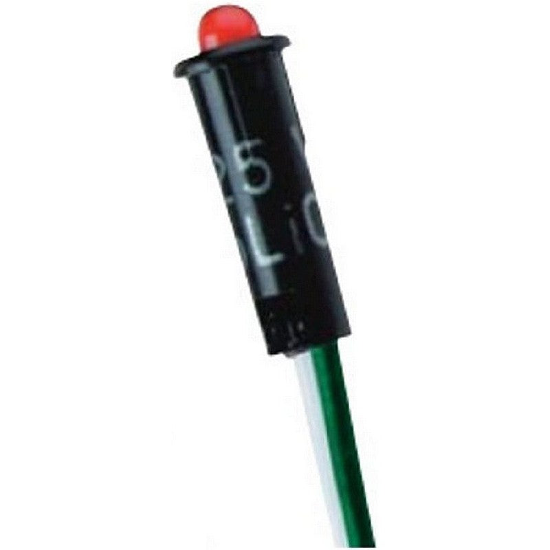 Blue Sea LED Push-In Indicator Light 12/24V Red