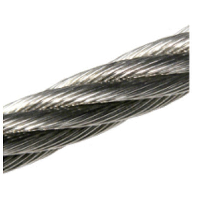 SeaMark Stainless Steel Rigging Wire 6mm 7x19