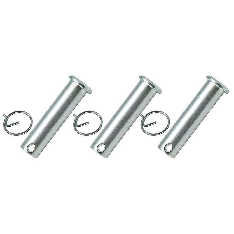 Proboat Stainless Steel Clevis Pins and Split Rings 4mm x 19mm - Pack of 3