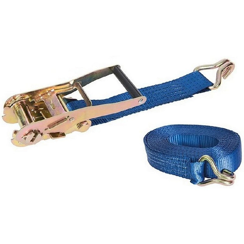 Kingfisher Ratchet Strap 6 Metre X 50mm With Claw Hooks