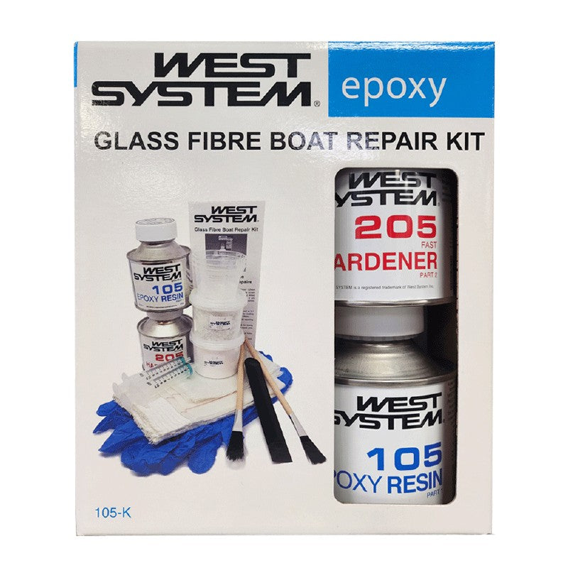 West System 105-K Glass Fibre Boat Repair Kit