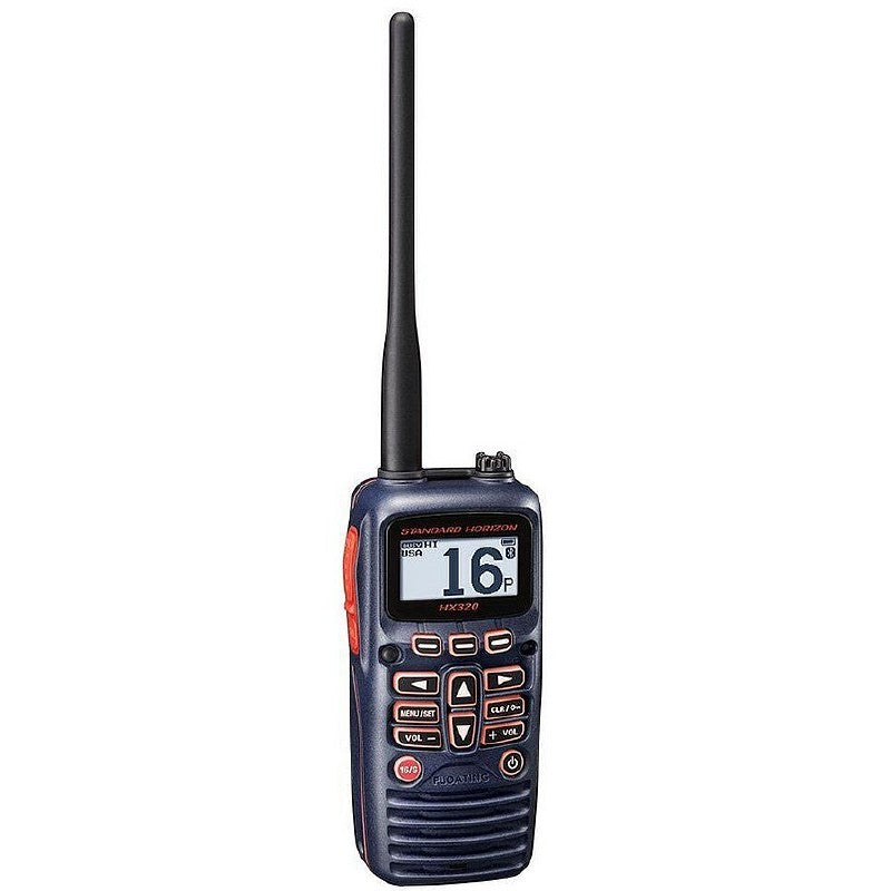 Standard Horizon HX320 6w Floating Handheld VHF Radio - ATIS Ready