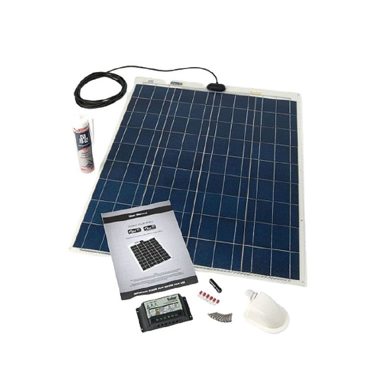 Solar Technology 80w Flexi Solar Panel and Deck Mount Kit