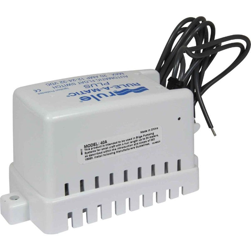 Rule 40A Rule-A-Matic Plus Bilge Pump Switch 12-24VDC