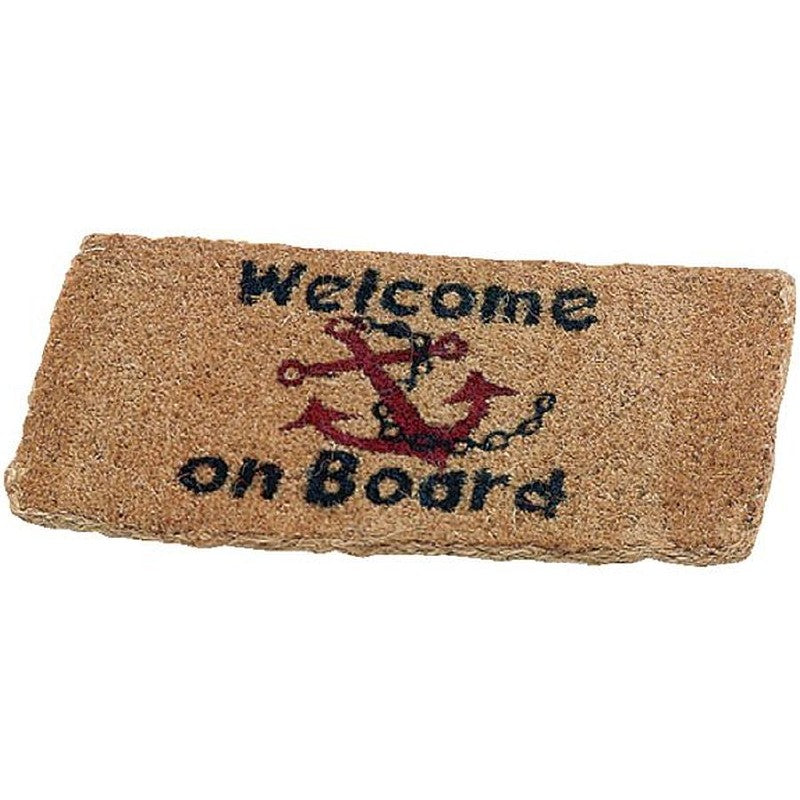 Talamex Welcome On Board Mat 25 x 50cm Coir