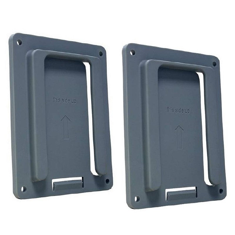 Seago Dinghy Wheeler Dolly Easy Fit Mounting Brackets - Pair