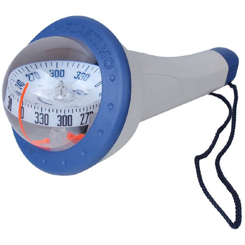 Plastimo Iris 100 Hand Bearing Compass Blue with Lighting Zone ABC