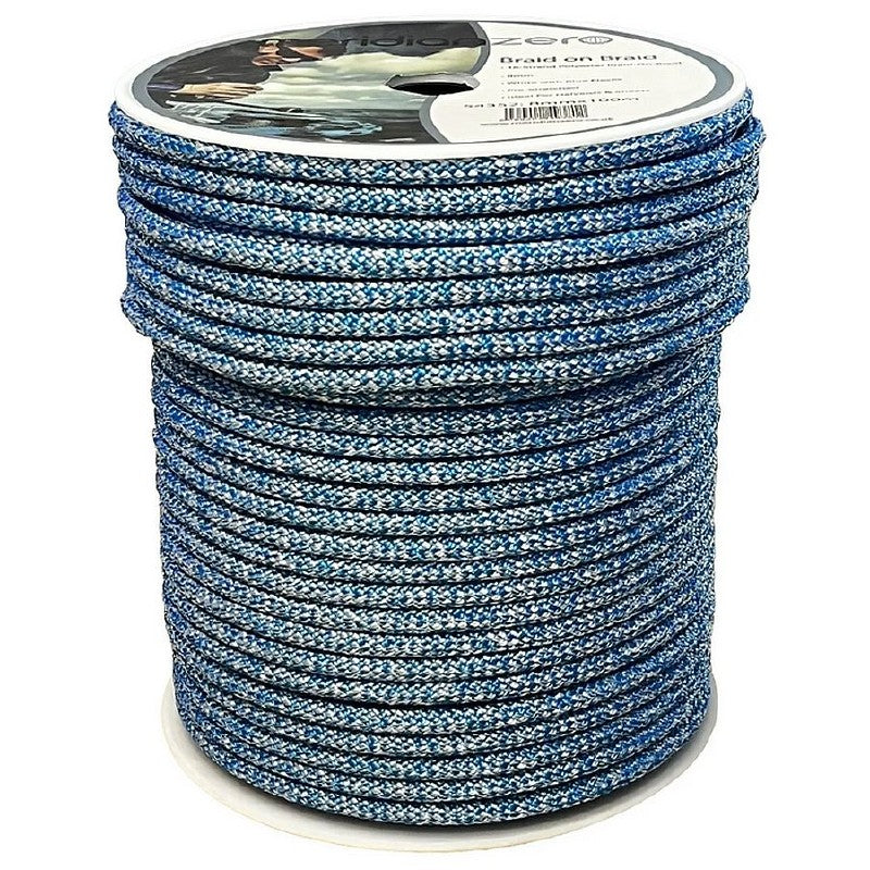 Meridian Zero 10mm Braid on Braid Sailing Rope - 16 Strand - 100m Reel