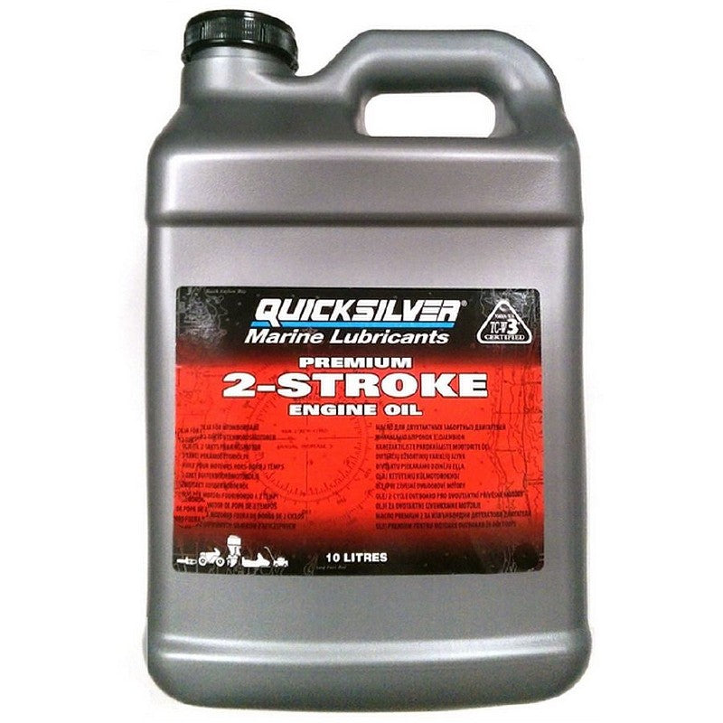 Quicksilver Two Stroke Oil 10 Litres 92-858023QB1