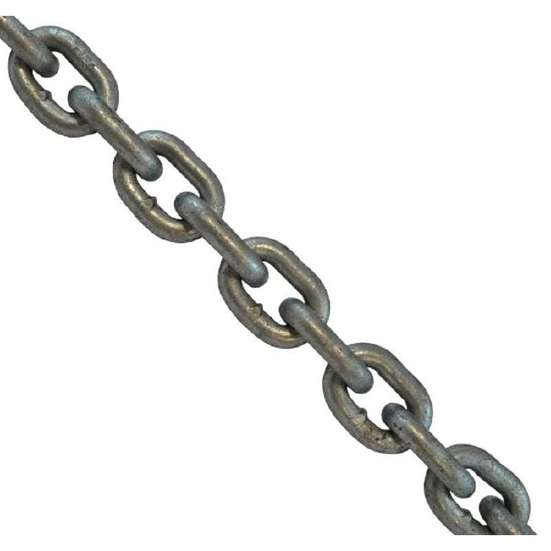 SeaMark Short Link Calibrated Galvanised Anchor Chain 7 x 22 DIN 766 G40 - 60M Length