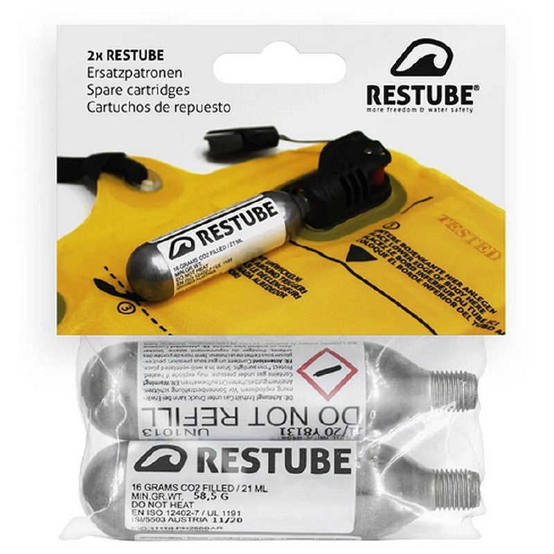 Restube CO2 Cartridges 16g - Active Extreme Lifeguard