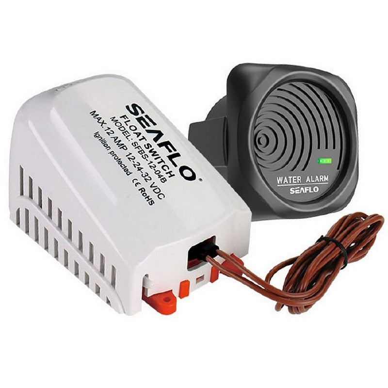 Seaflo High Water Bilge Alarm Including Float Switch 12v