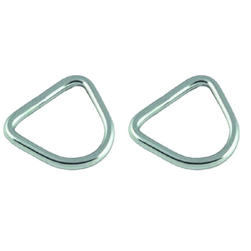 Proboat Stainless Steel D Ring 4mm x 25mm - Pack 2