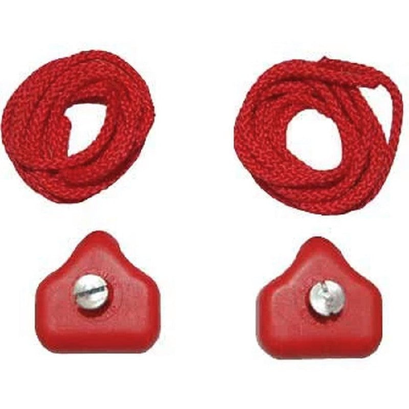 Seasure Rope Tidy Hooks - Red Pack of 2