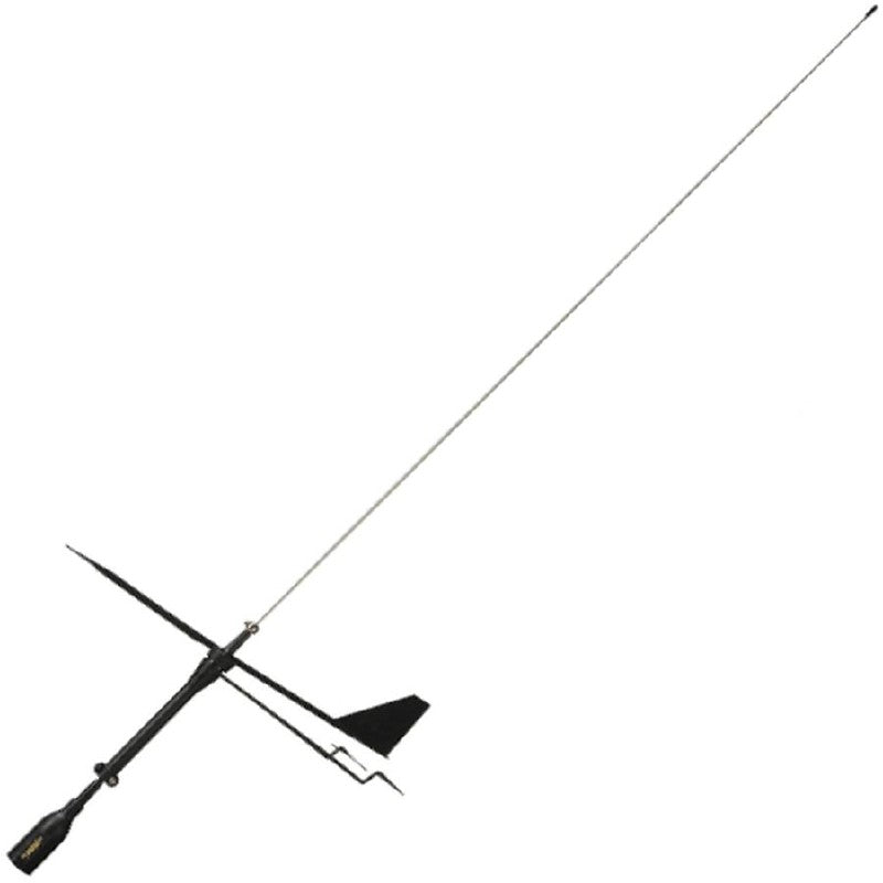 Supergain Black Swan VHF Marine Antenna with Wind Indicator