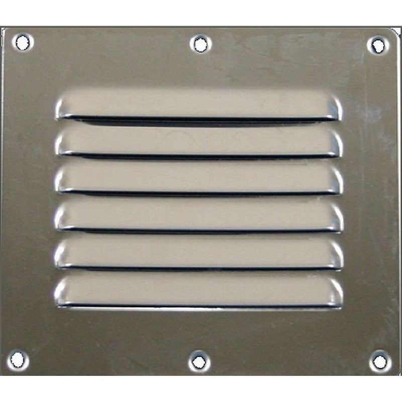 Talamex Louvered Vent Stainless Steel 127x115mm