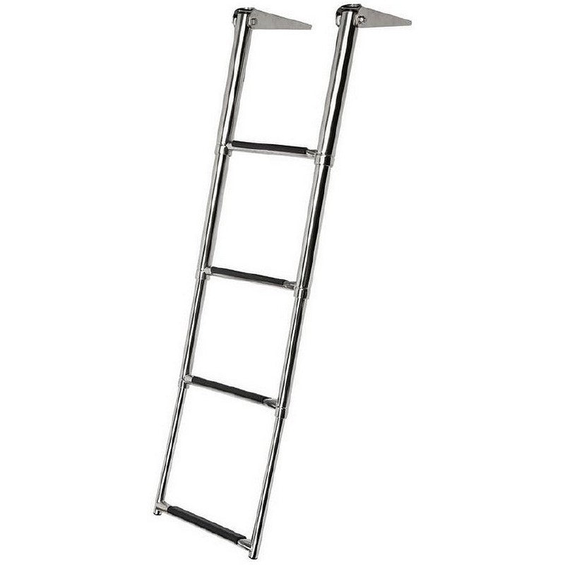 Talamex Stainless Steel Telescopic Boarding Ladder - 4 Steps