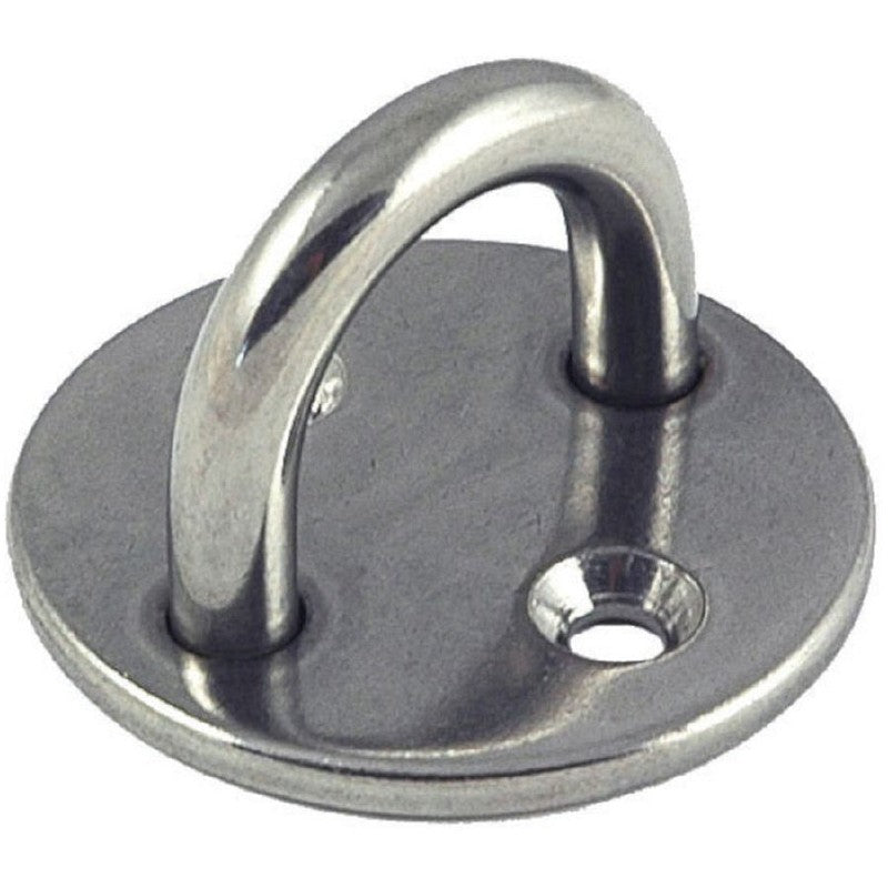 Proboat Round Eye Plate Stainless Steel 5mm