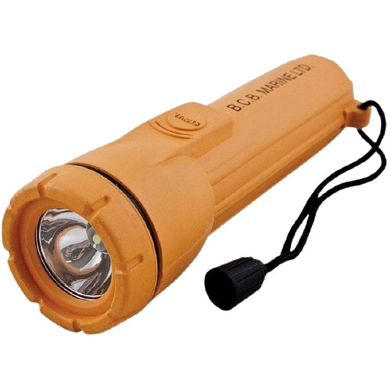 Ocean Safety Heavy Duty Waterproof Rubber Signalling Torch SOLAS MED Approved