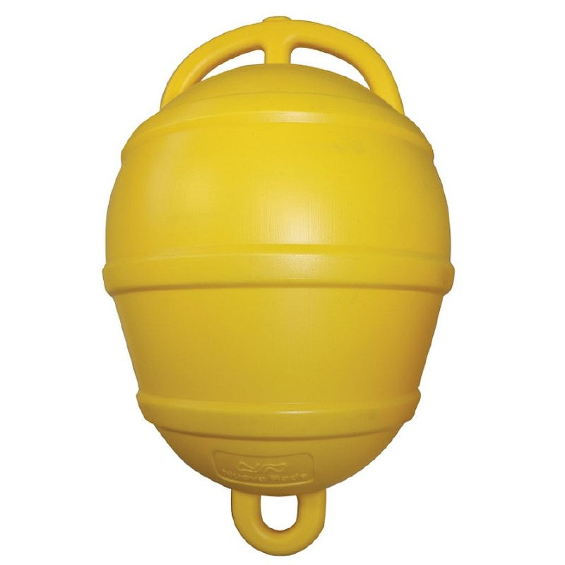 Nuova Rade Rigid Plastic Mooring Buoy Yellow 250mm Diameter