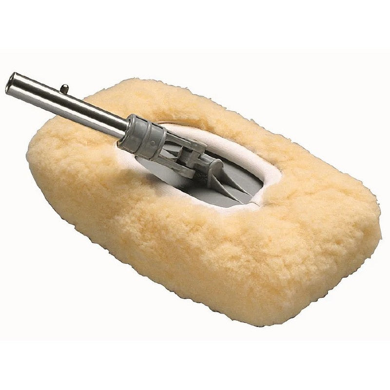 Shurhold Swivel Pad with Synthetic Lamb's Wool Buffer