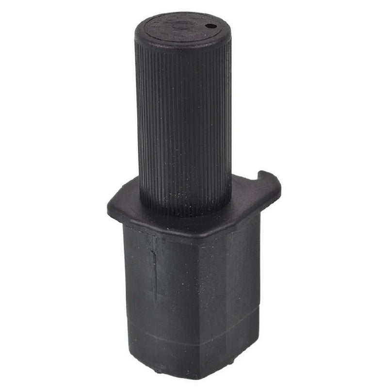 Lagun Spare Tap Round Socket - Black Plastic