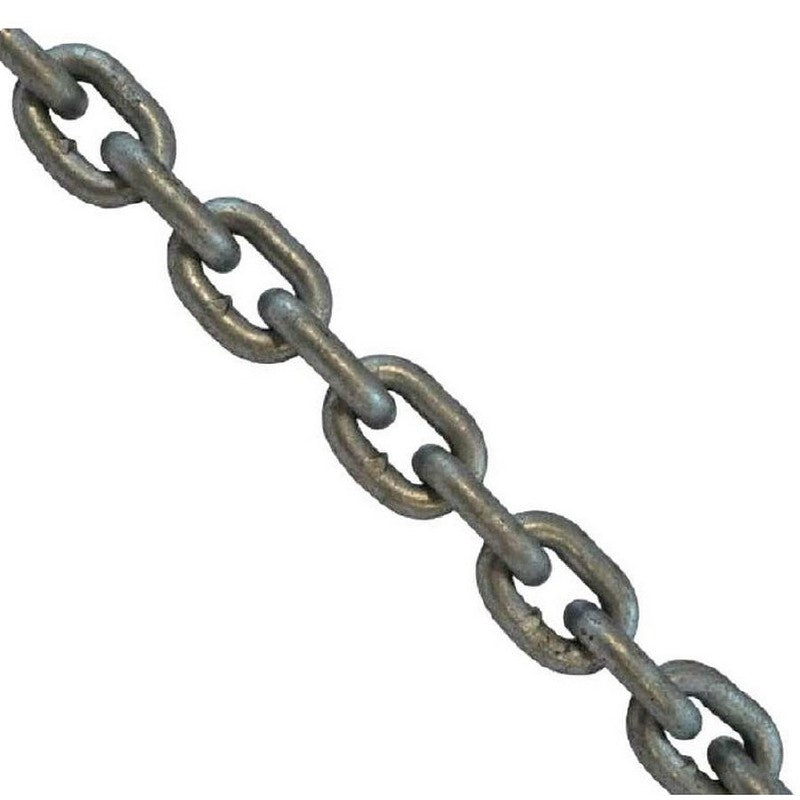 SeaMark Short Link Calibrated Galvanised Anchor Chain 10 x 28 DIN 766 G40 - 100M Length