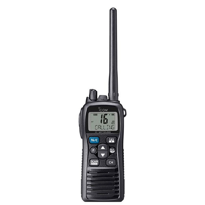 Icom M73 Plus Professional Handheld VHF Radio - ATIS Ready