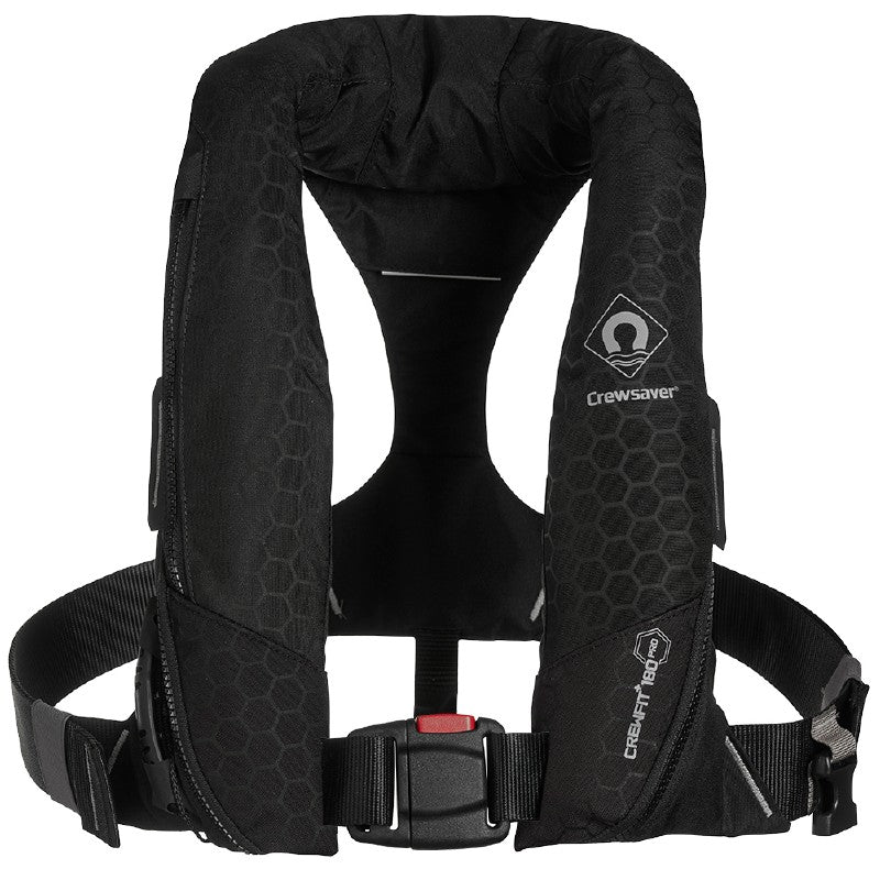 Crewsaver Crewfit Plus 180N Pro Auto Life Jacket with Hood & Light