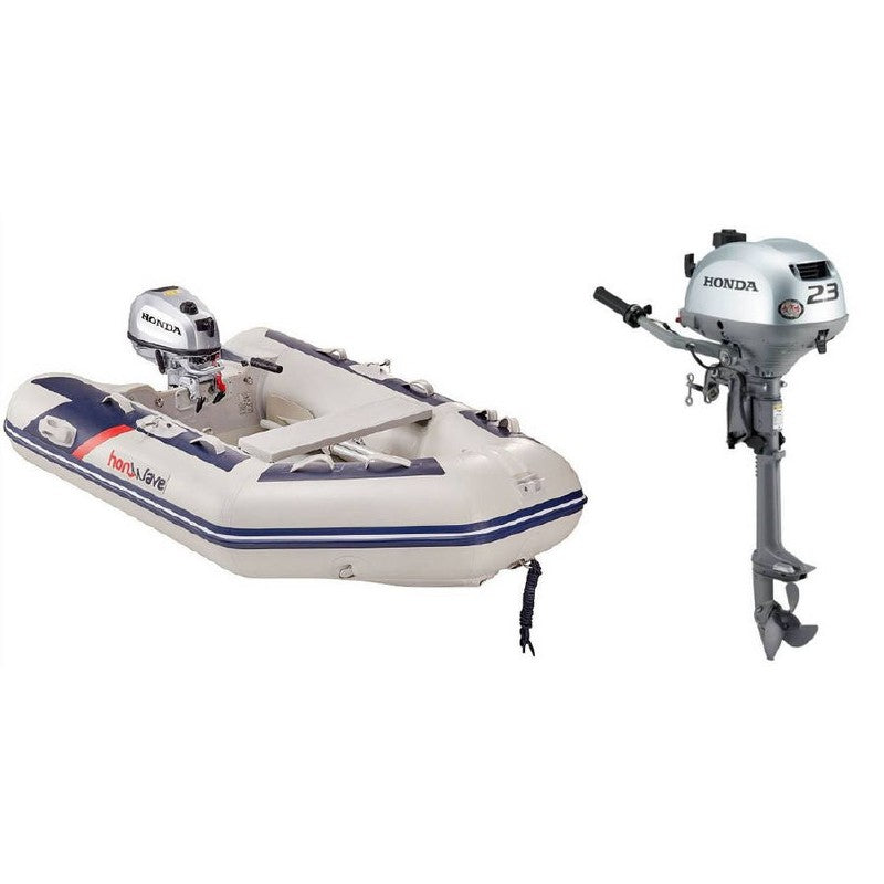 Honwave T24IE Inflatable and Honda BF2.3 Outboard Package