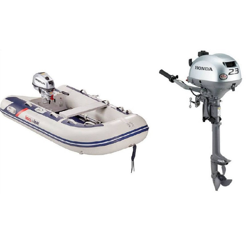 Honwave T25SE Inflatable and Honda BF2.3 Outboard Package