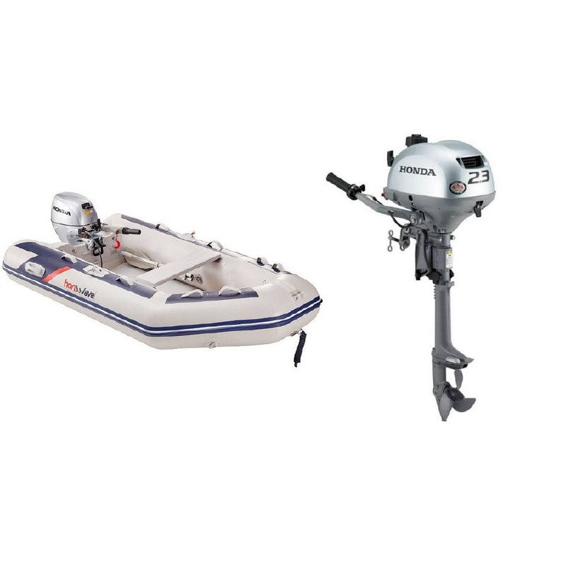 Honwave T27IE Inflatable and Honda BF2.3 Outboard Package