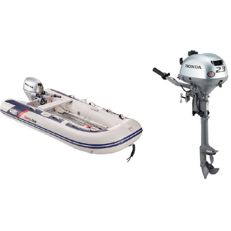 Honwave T30AE Inflatable and Honda BF2.3 Outboard Package