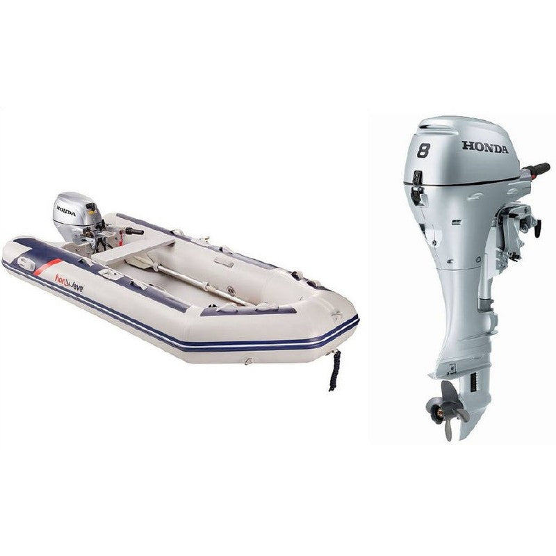 Honwave T32IE Inflatable and Honda BF8 Outboard Package