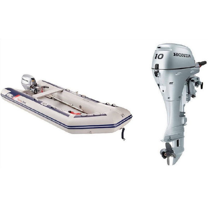 Honwave T38IE Inflatable and Honda BF10 Outboard Package