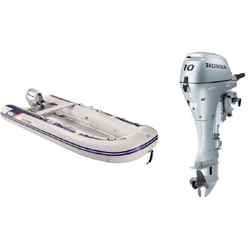 Honwave T40AE Inflatable and Honda BF10 Outboard Package