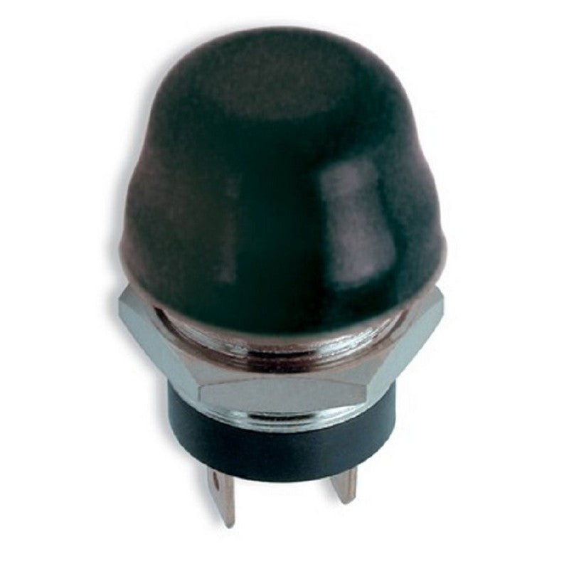 Quick 220N Weatherproof Push Button Switch Black 20A