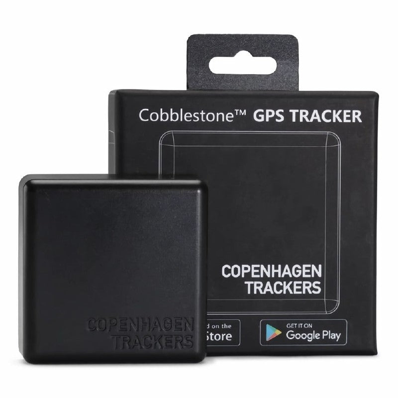 Copenhagen Trackers Cobblestone GPS Tracker - Shockproof Black