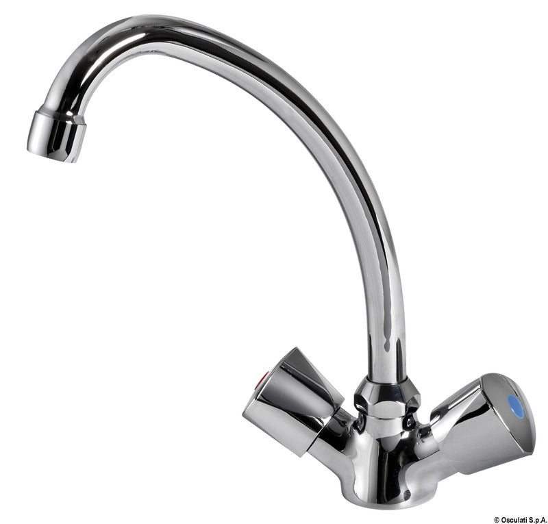 Osculati Single Hole Mixer Tap Swivelling Spout