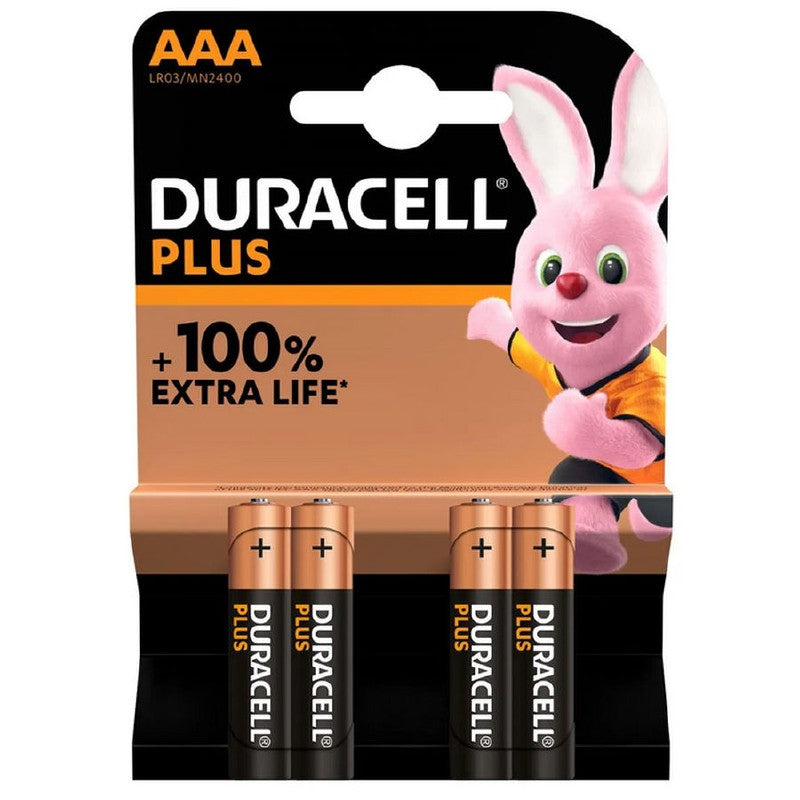 Duracell AAA Batteries 4 Pack LR03/MN2400